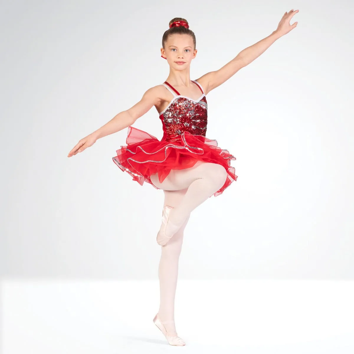 1st Position Tutu Métallique à Bretelles Multiples