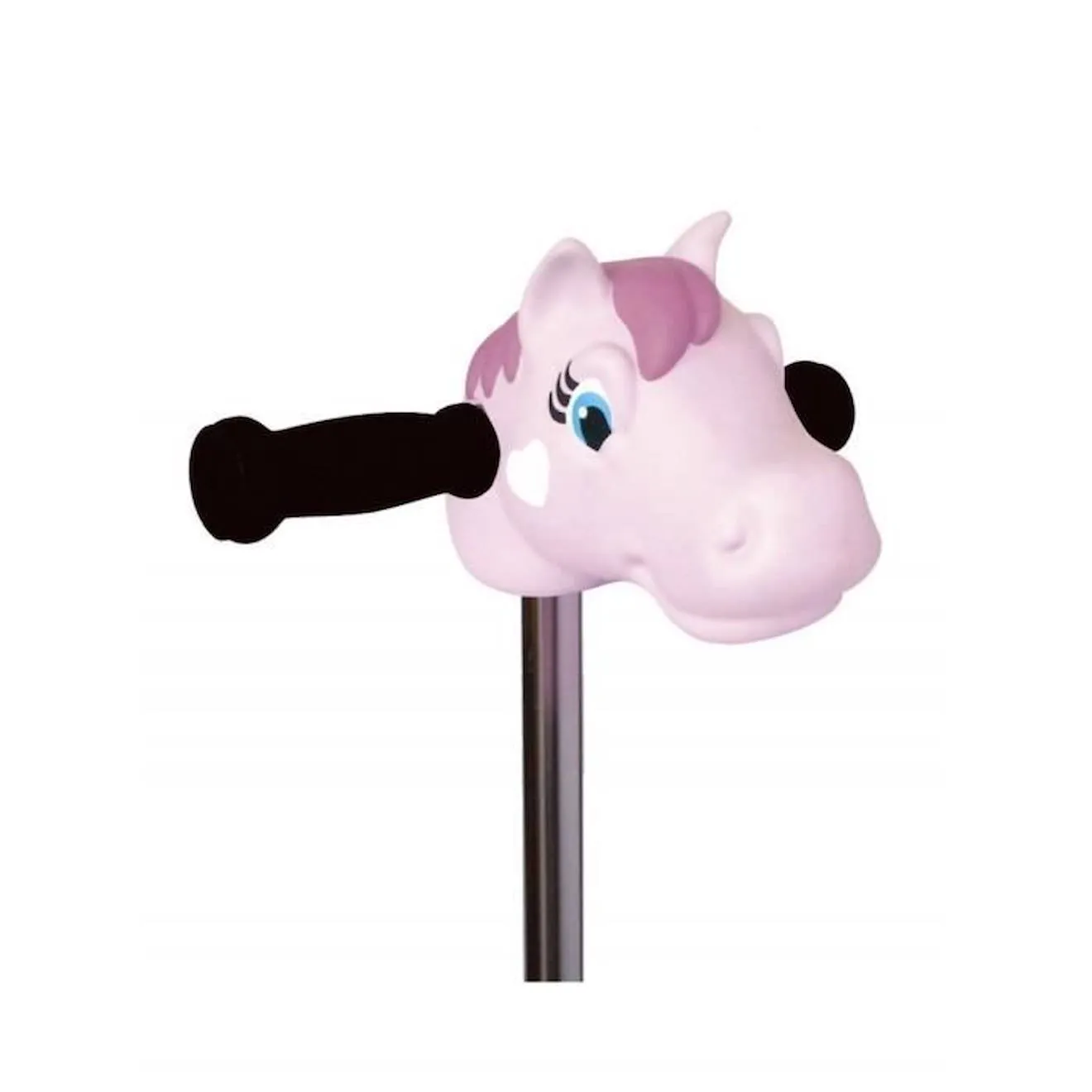 Accessoire trottinette enfant - Micro Tête de poney Rose - Mixte rose - Micro