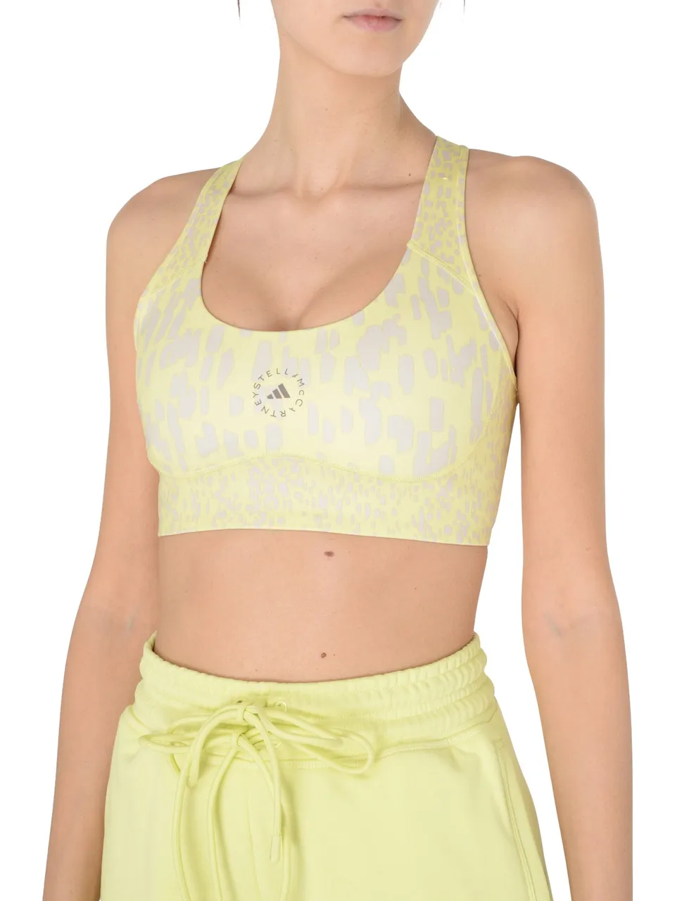 Adidas by Stella Mccartney Haut de sport TruePurpose jaune