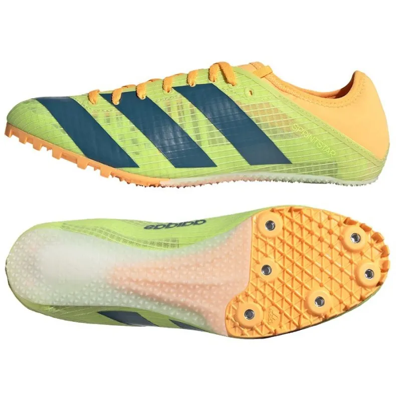 Adidas Sprintstar M GY0941 chaussures à crampons vert