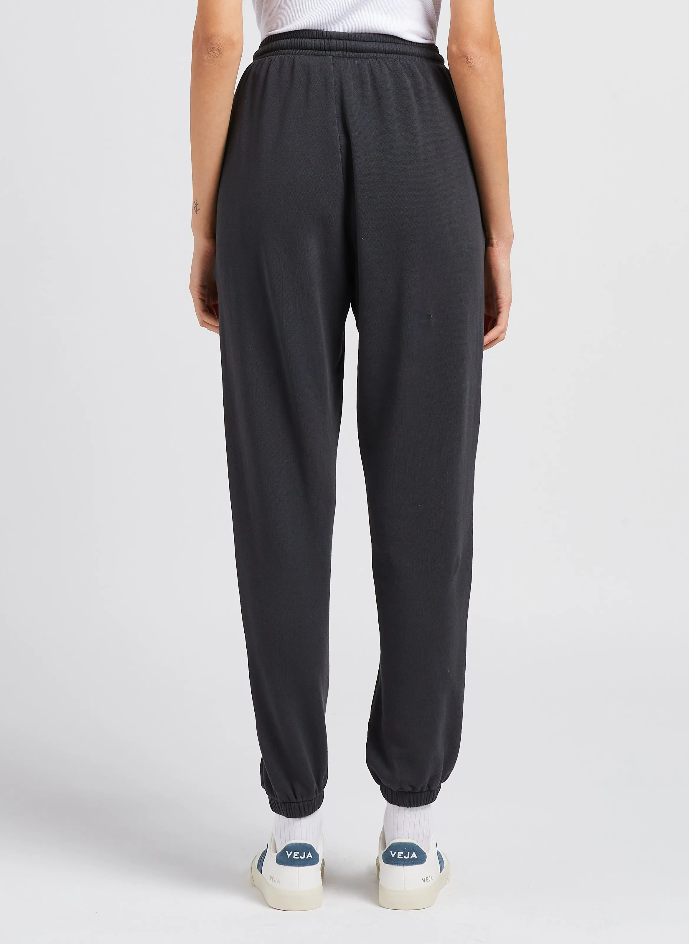 AMERICAN VINTAGE  Jogging slim en coton mélangé hapylife - Gris