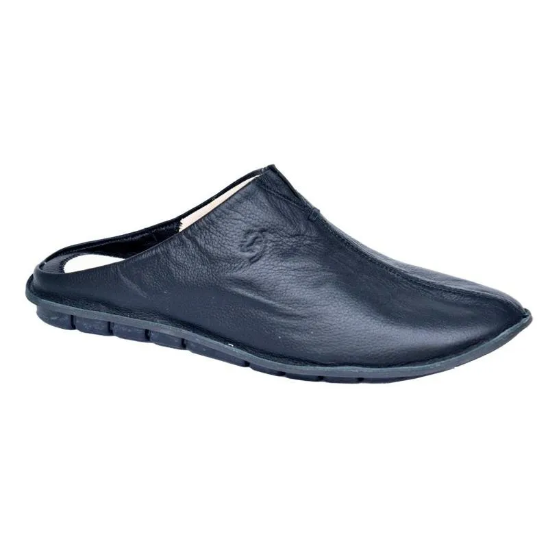 Babouche Marine Orthopédique - Homme Chic - SDL1894