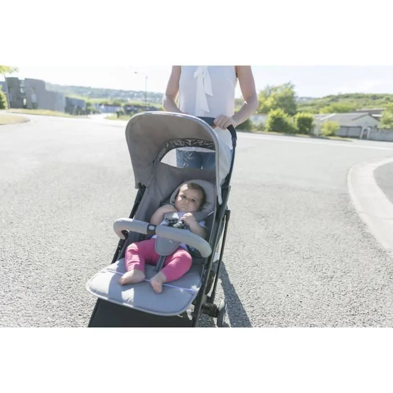 Babymoov Lovenest(+) Fresh Smokey Support de Tête Morphologique gris - Babymoov