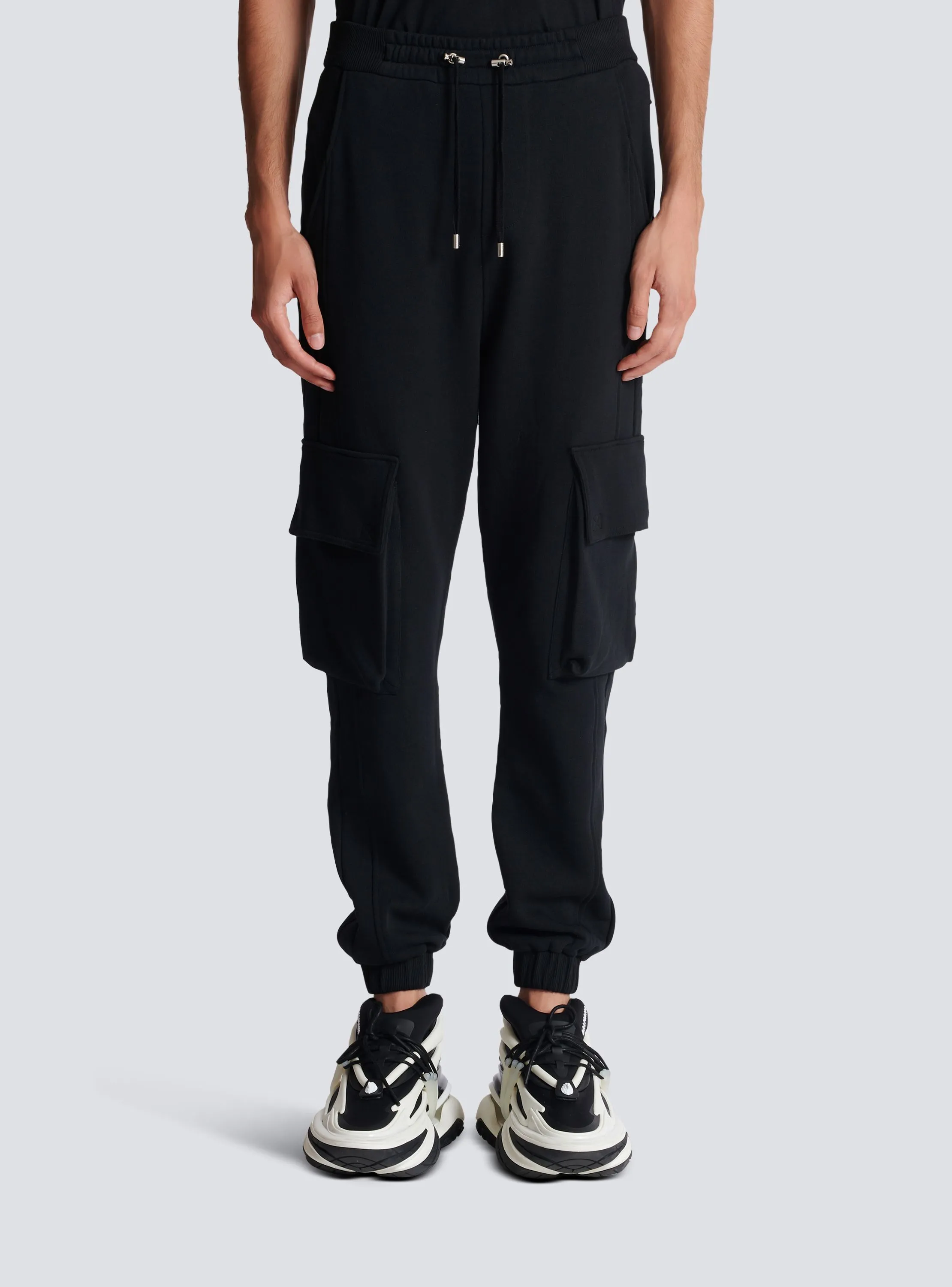 BALMAIN  Jogging cargo balmain paris - Noir