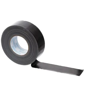 Bande adhésive tissu 50 m x 5 cm noir