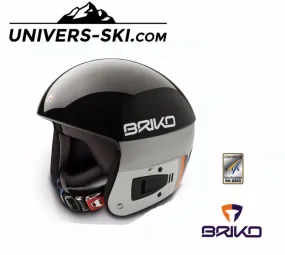 Casque de ski BRIKO Vulcano FIS 6.8 NOIR ADULTE 2025