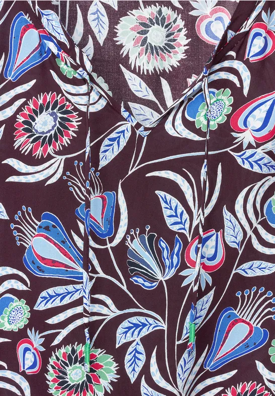 CECIL Chemisier à imprimé floral 