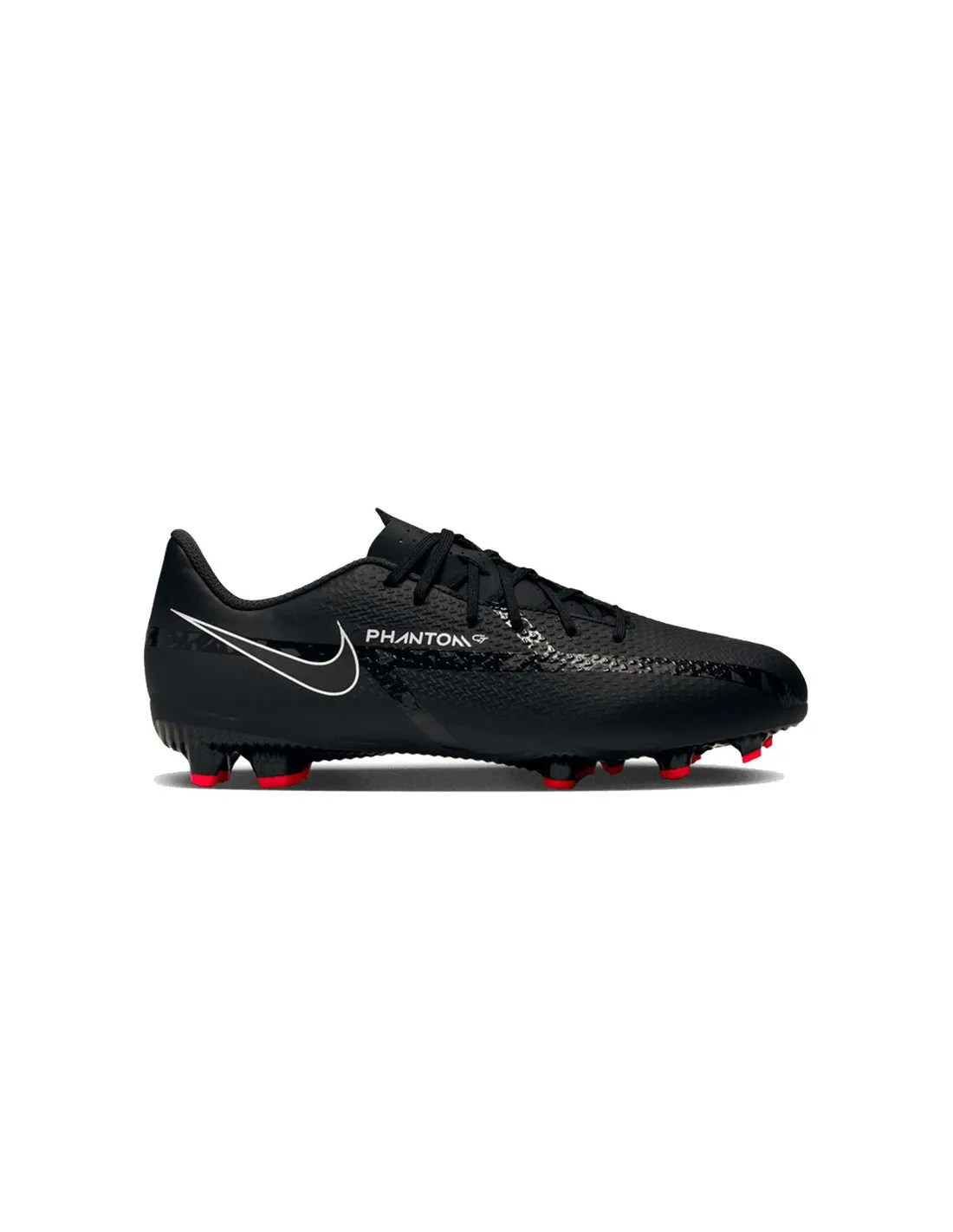 Chaussures de football Nike Phantom GT2 Academy MG noir Kids