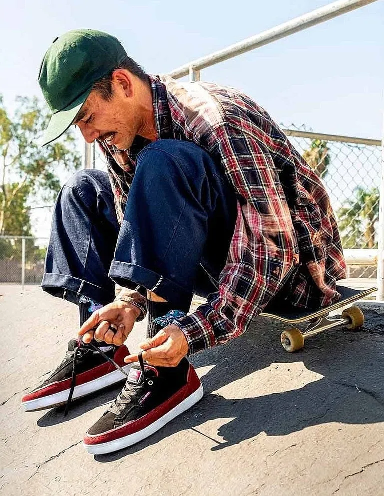 chaussures Emerica Gamma X Independent - Black/Red - men´s