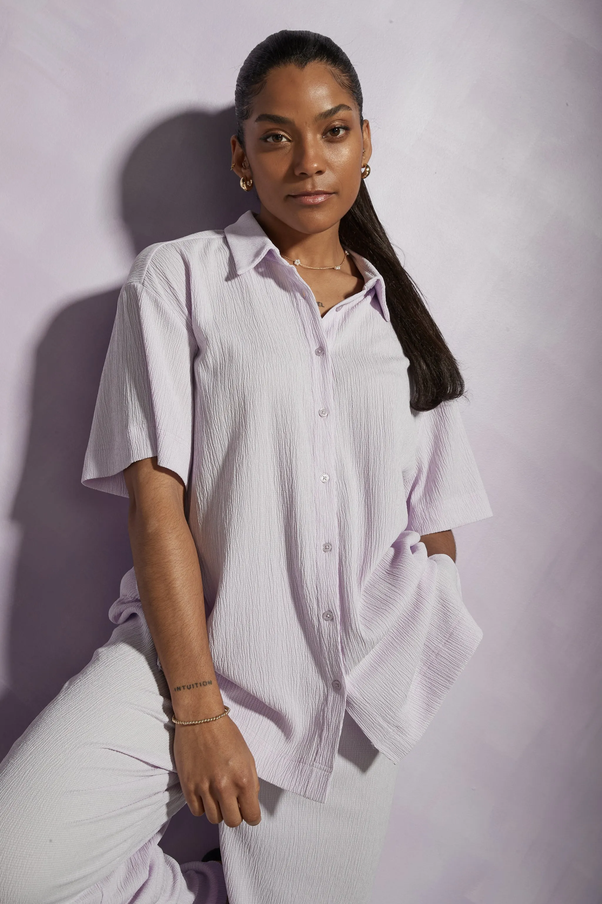 Chemise fluide oversized - 4065