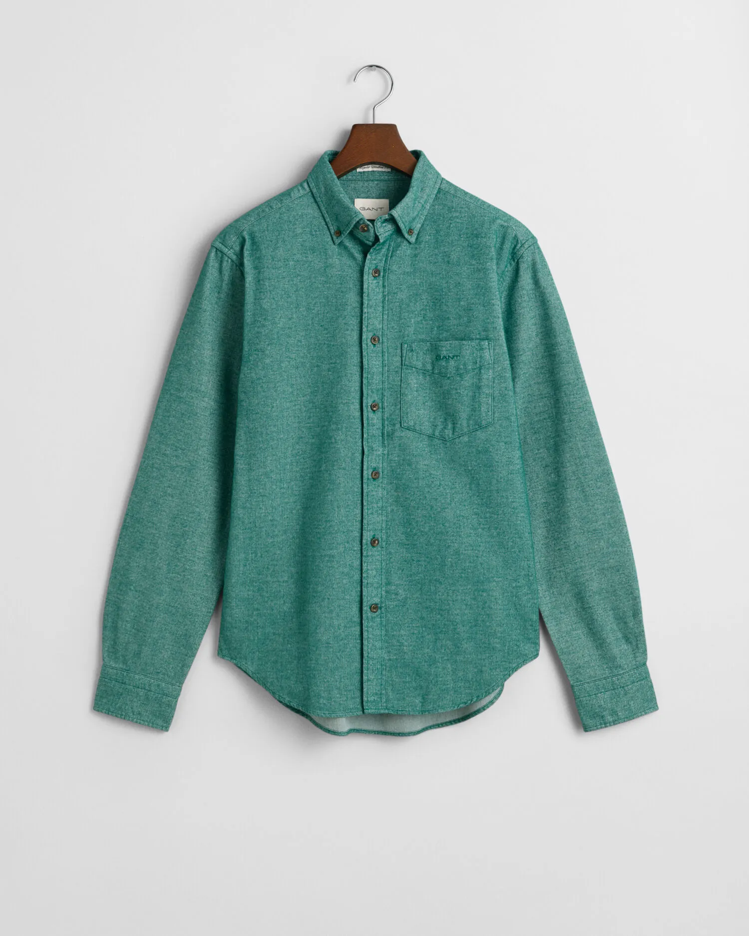 Chemise regular fit en flanelle à chevrons