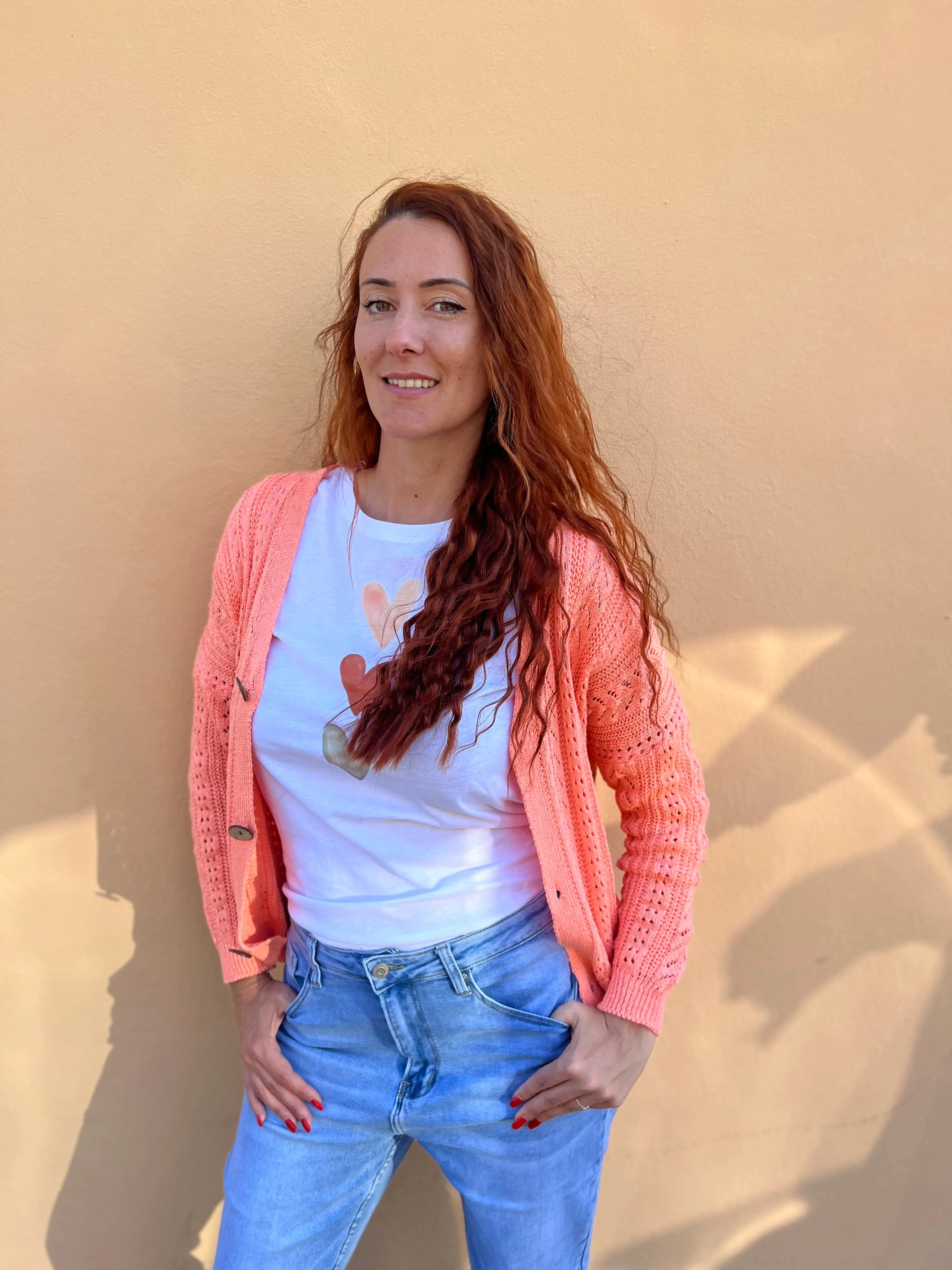Gilet corail