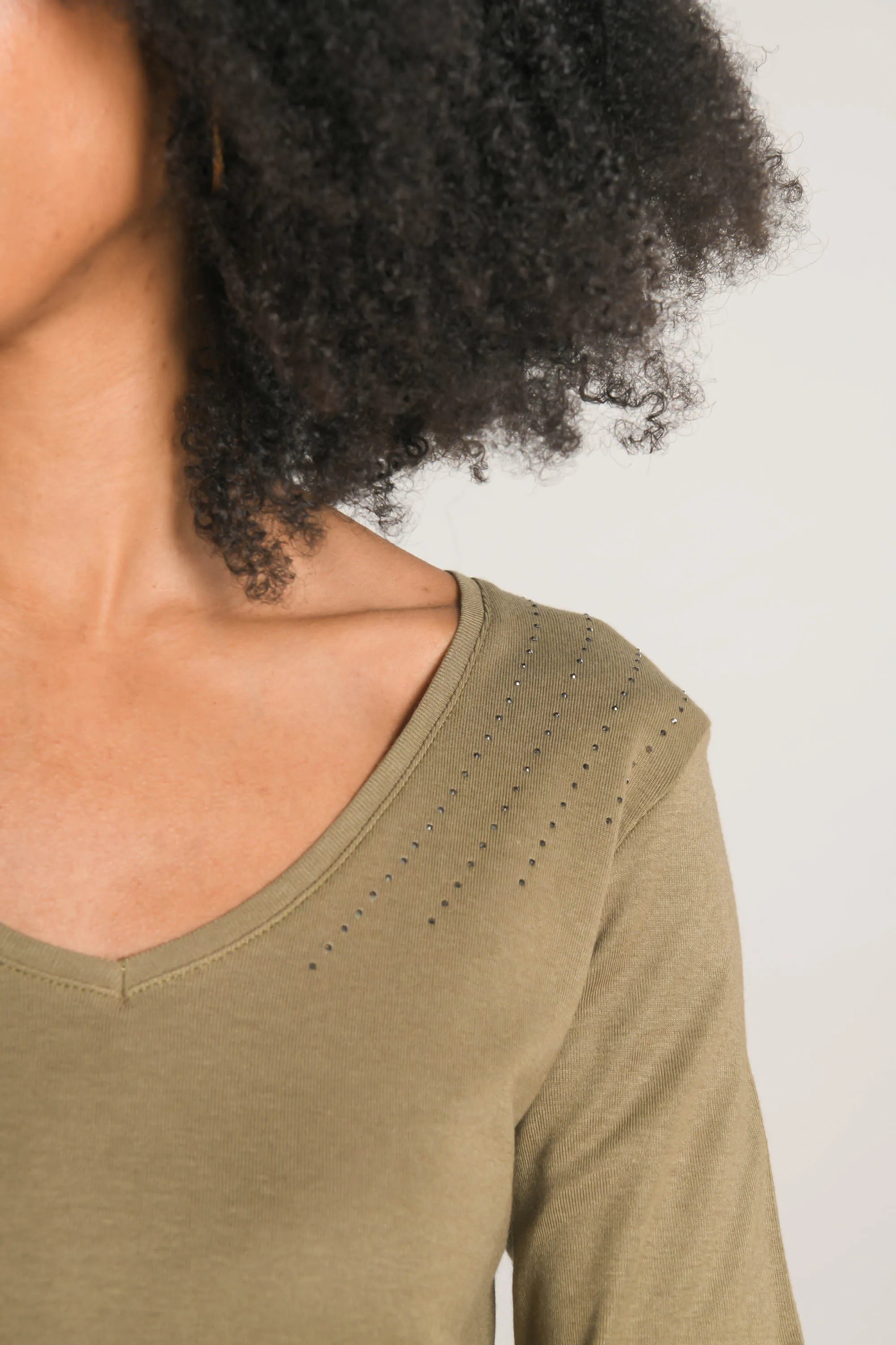 GINKO - TEE SHIRT ML - MILITARY