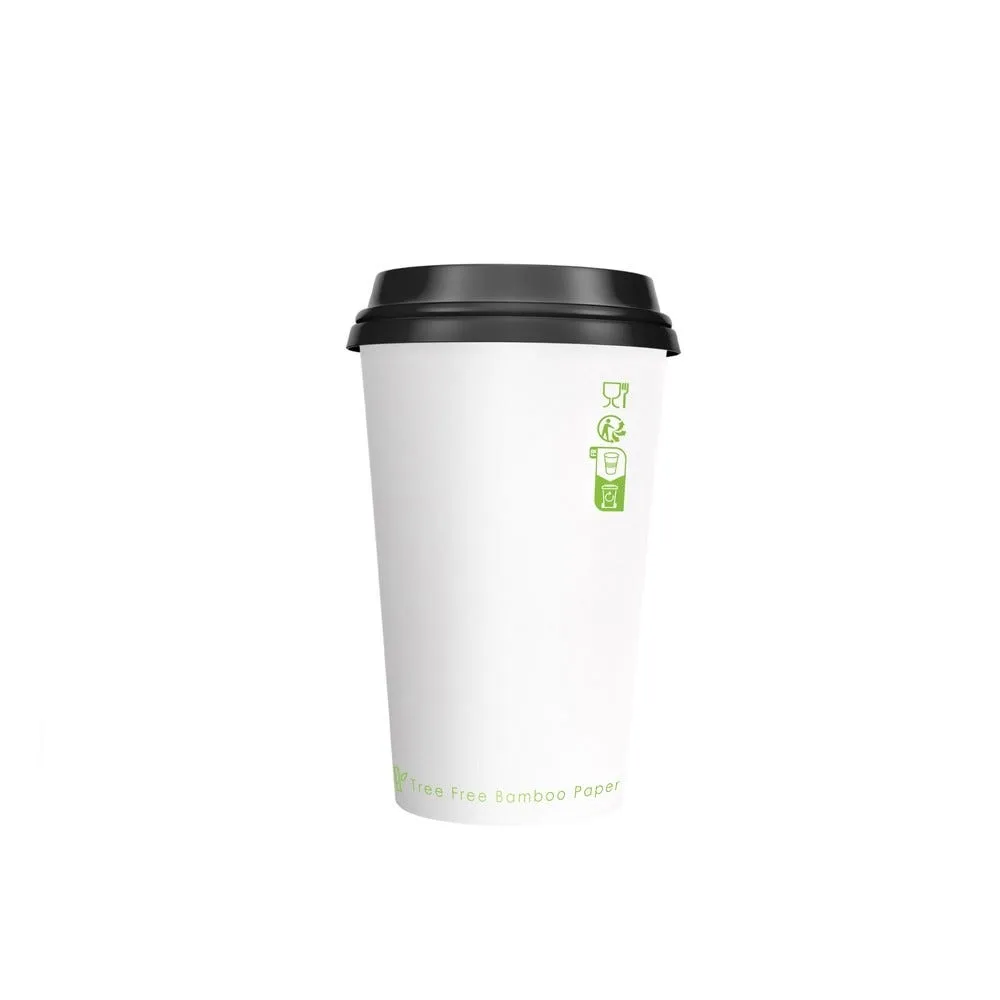 Gobelet nature cup en carton kraft brun strié 230ml Ø80mm 80x56 h92mm 50pcs