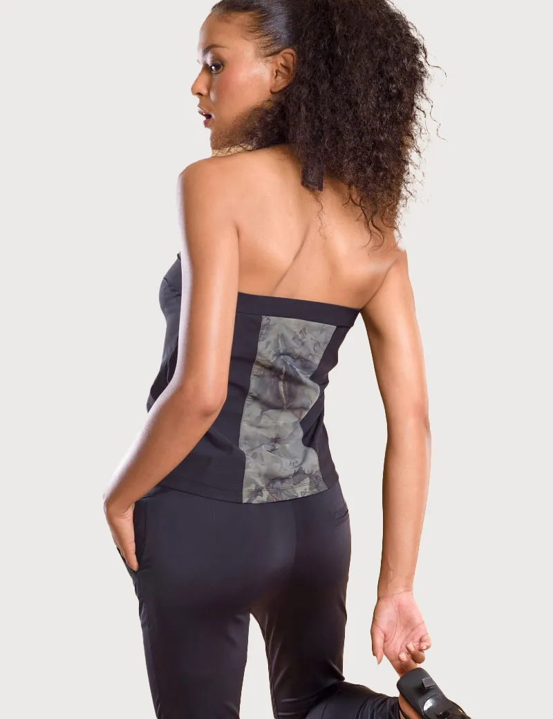 HBT - Military Gold Tie&Dye | Uma Top Kaki - Boutiques Seven's