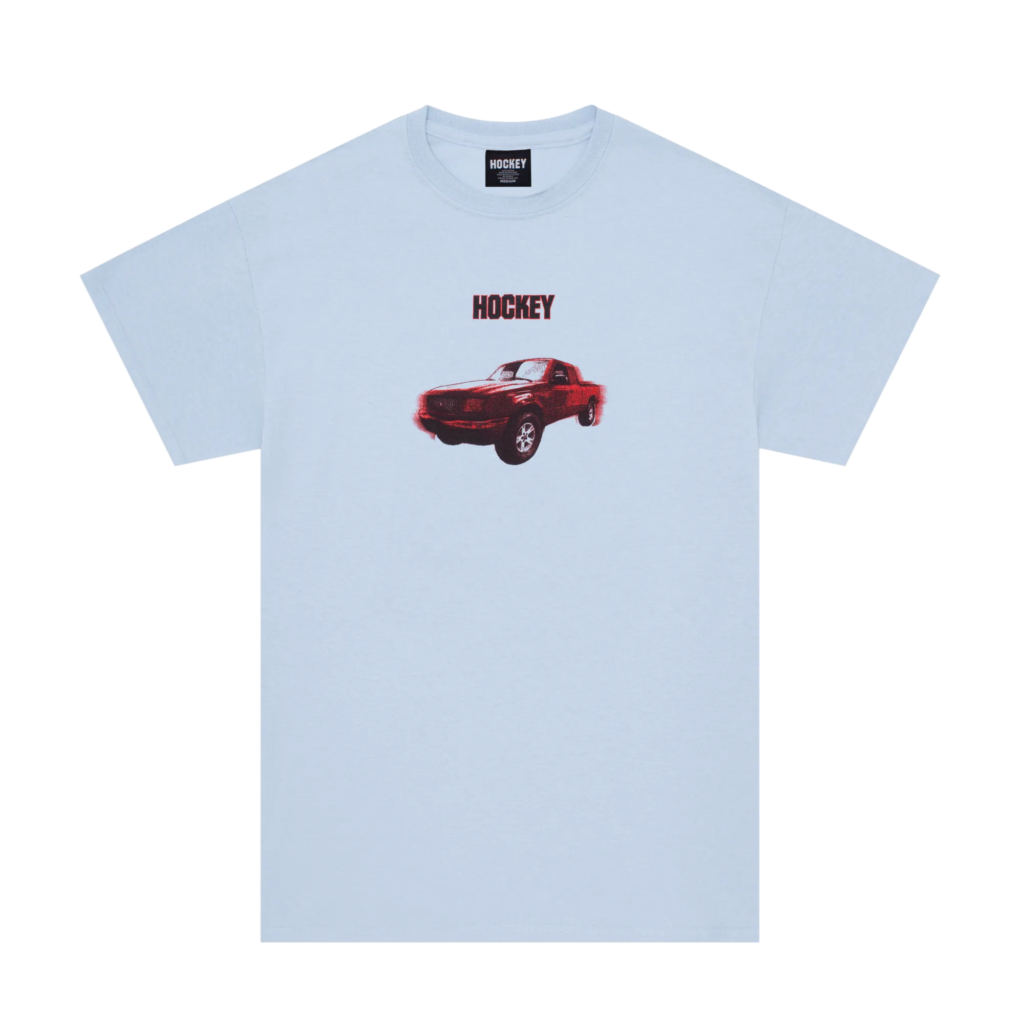 Hockey Skateboards - Red Ranger Tee - Light Blue
