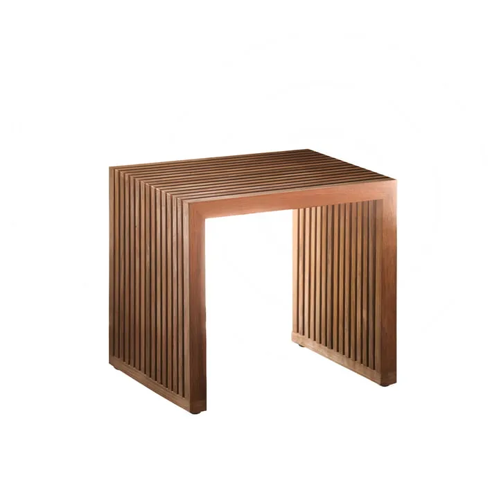 Jan Kurtz - Tabouret Tivoli, bois de teck
