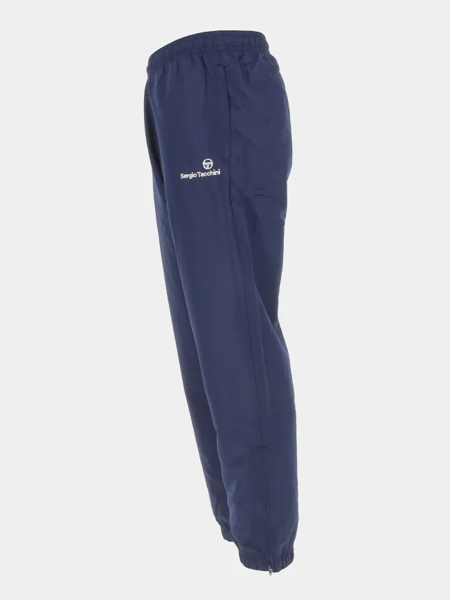 Jogging slim carson logo brodé marine homme - Sergio Tacchini | wimod