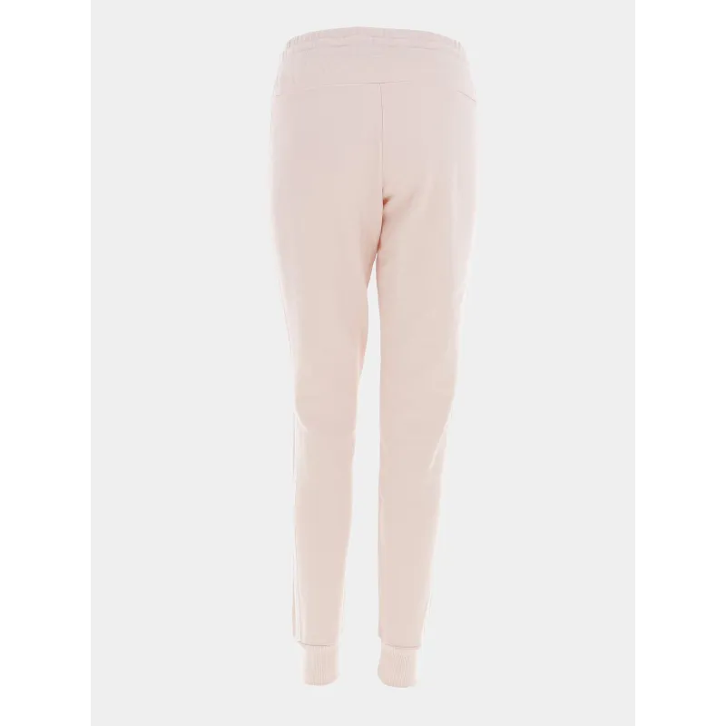 Jogging slim essentials 3 stripes rose femme - Adidas | wimod