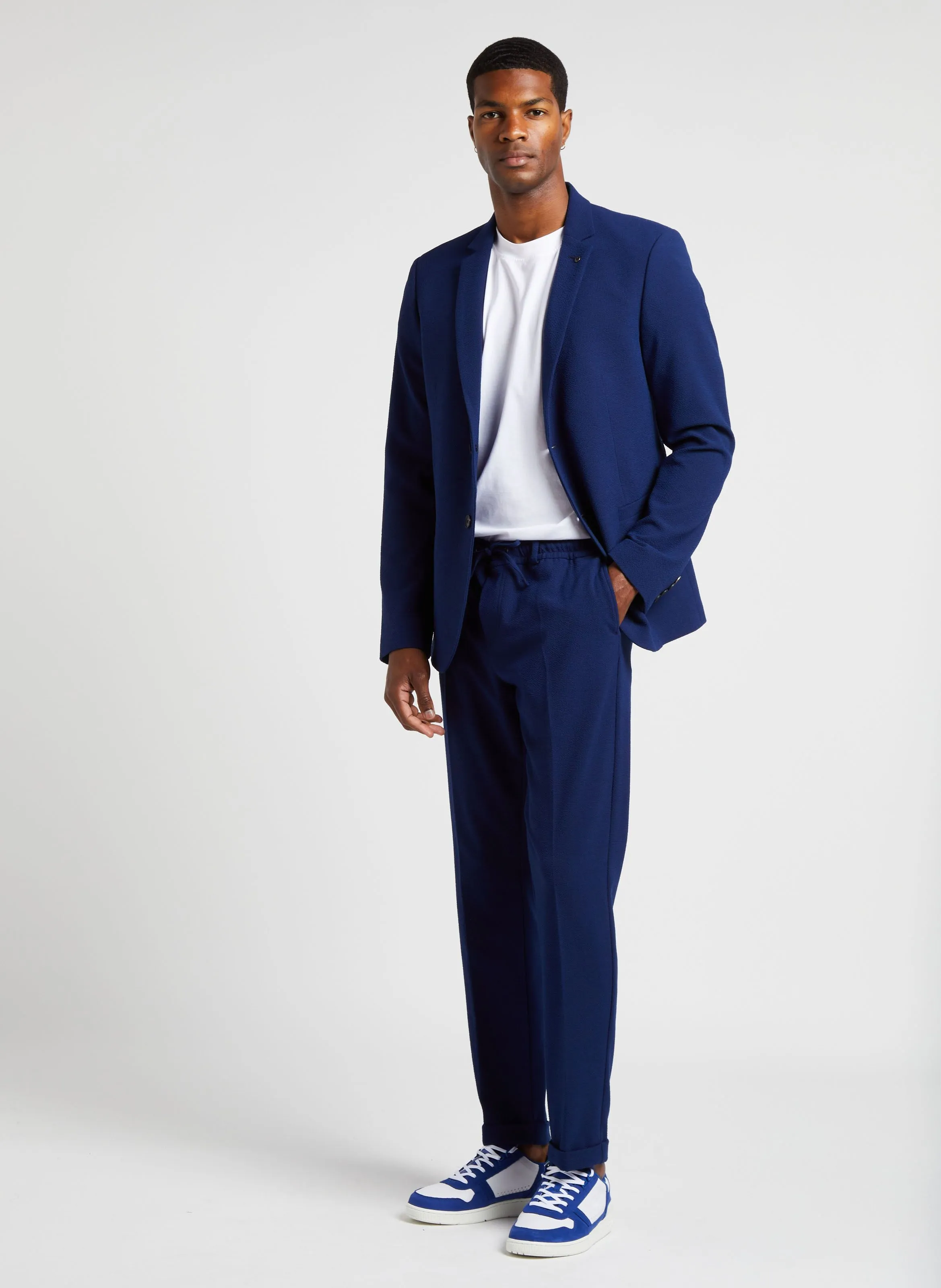 JOGGING SLIM TEXTURé - IKKS pour HOMME | Printemps
