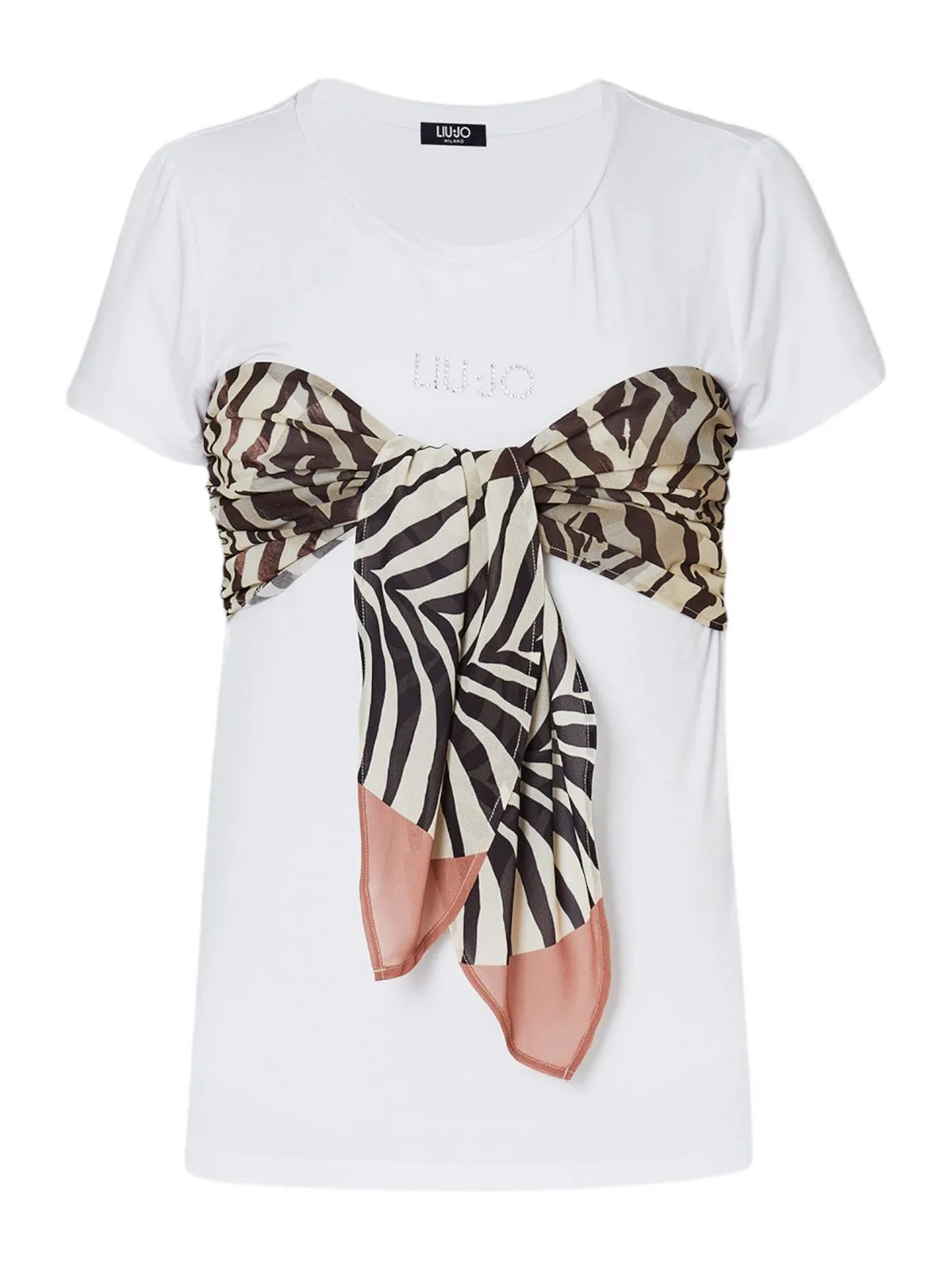 LIU JO BEACHWEAR T-Shirt et Polo Femme VA4109JS360 N9233 Blanc