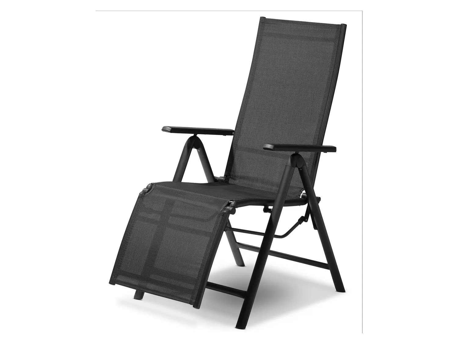 LIVARNO home Fauteuil de jardin Houston, noir/anthracite