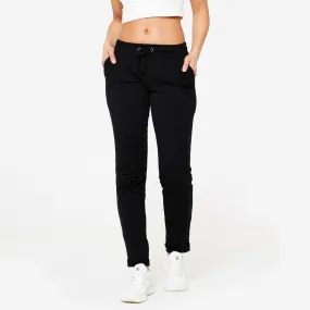 Pantalon Jogging Slim Fitness Femme - 500 gris