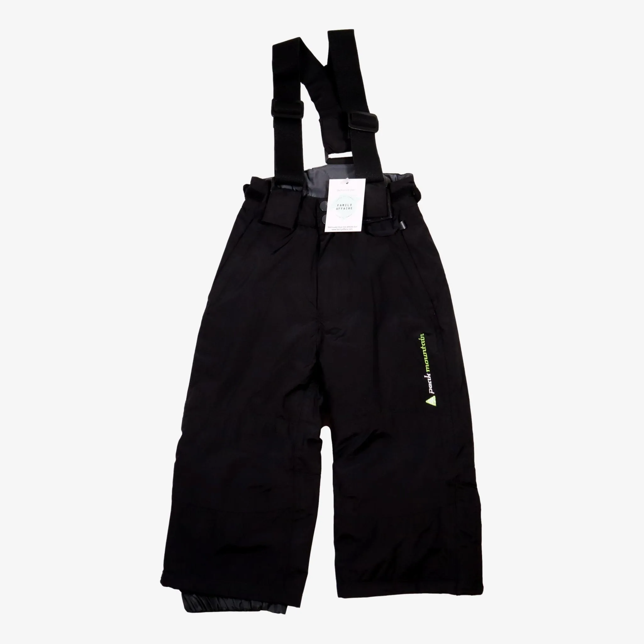 PEAK MOUNTAIN 3 ans pantalon de ski noir