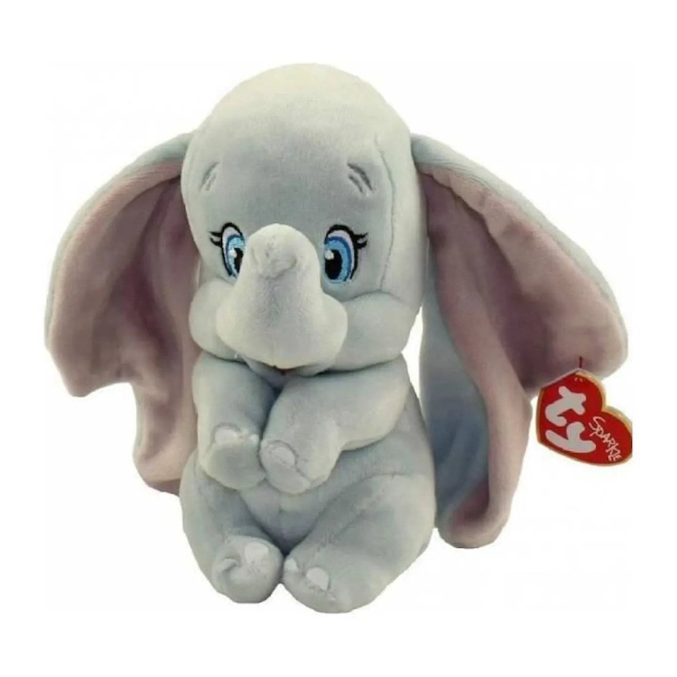 Peluche Ty Disney Dumbo Medium - TY - Taille moyenne - Gris - Mixte noir - Ty