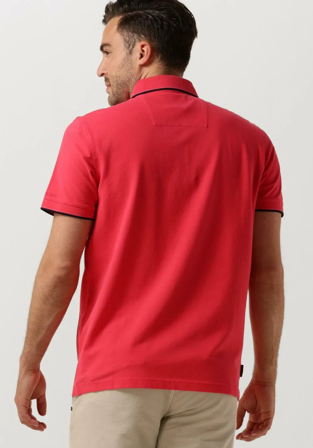 pme legend polo short sleeve polo stretch pique package en rose