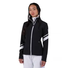 Polaire / softshell femme Rossignol Strawpile Fleece FZ Femme black