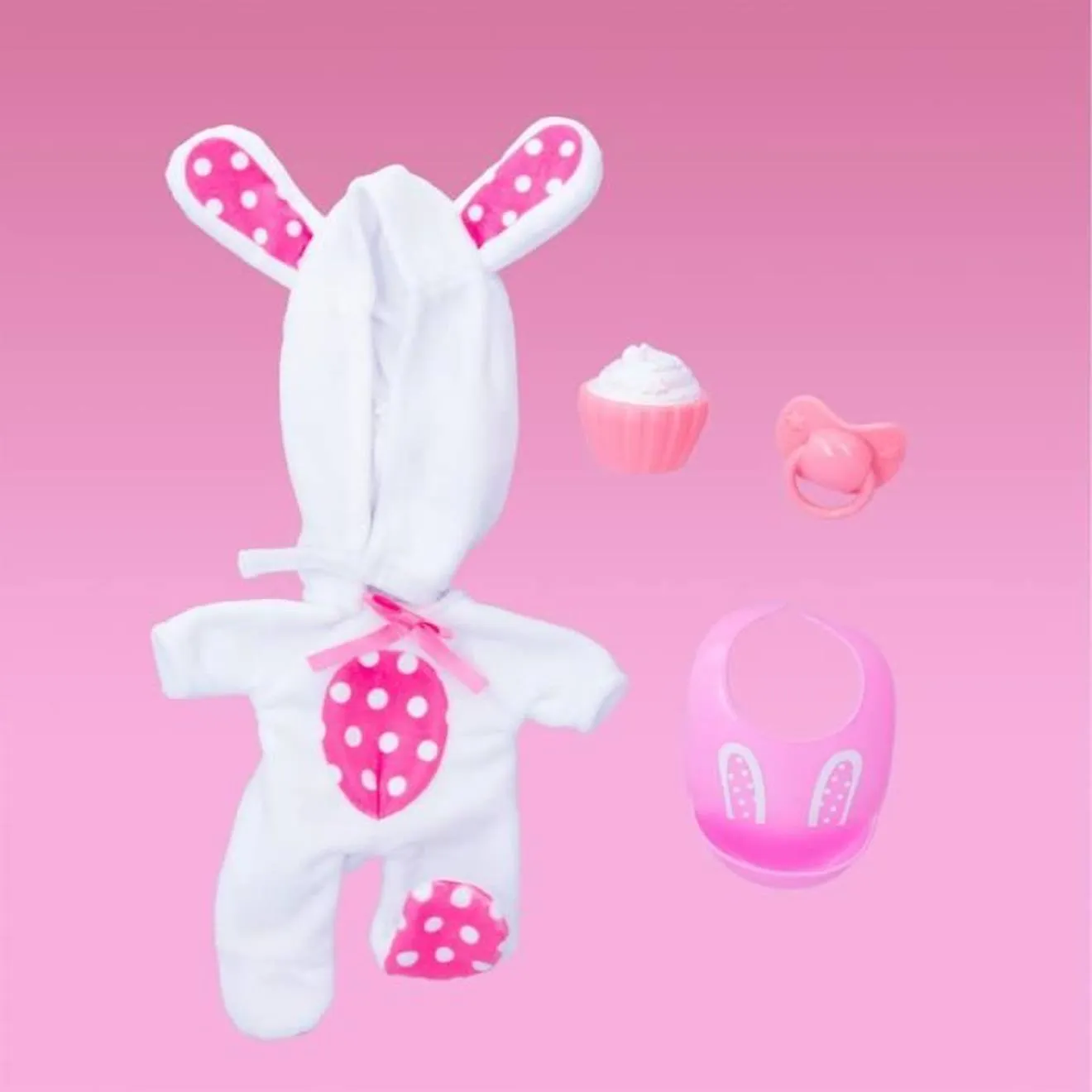 Poupon Cry Babies Lovin' Care - Coney - IMC TOYS - Mixte - Rose - 18 mois - 3 accessoires rose - Imc Toys