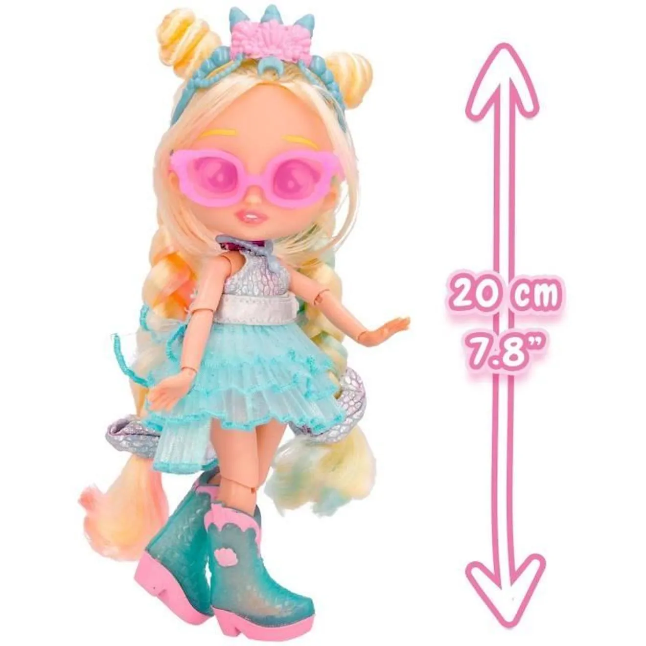 Poupée Cry Babies BFF - Série 3 - Stella rose - Imc Toys
