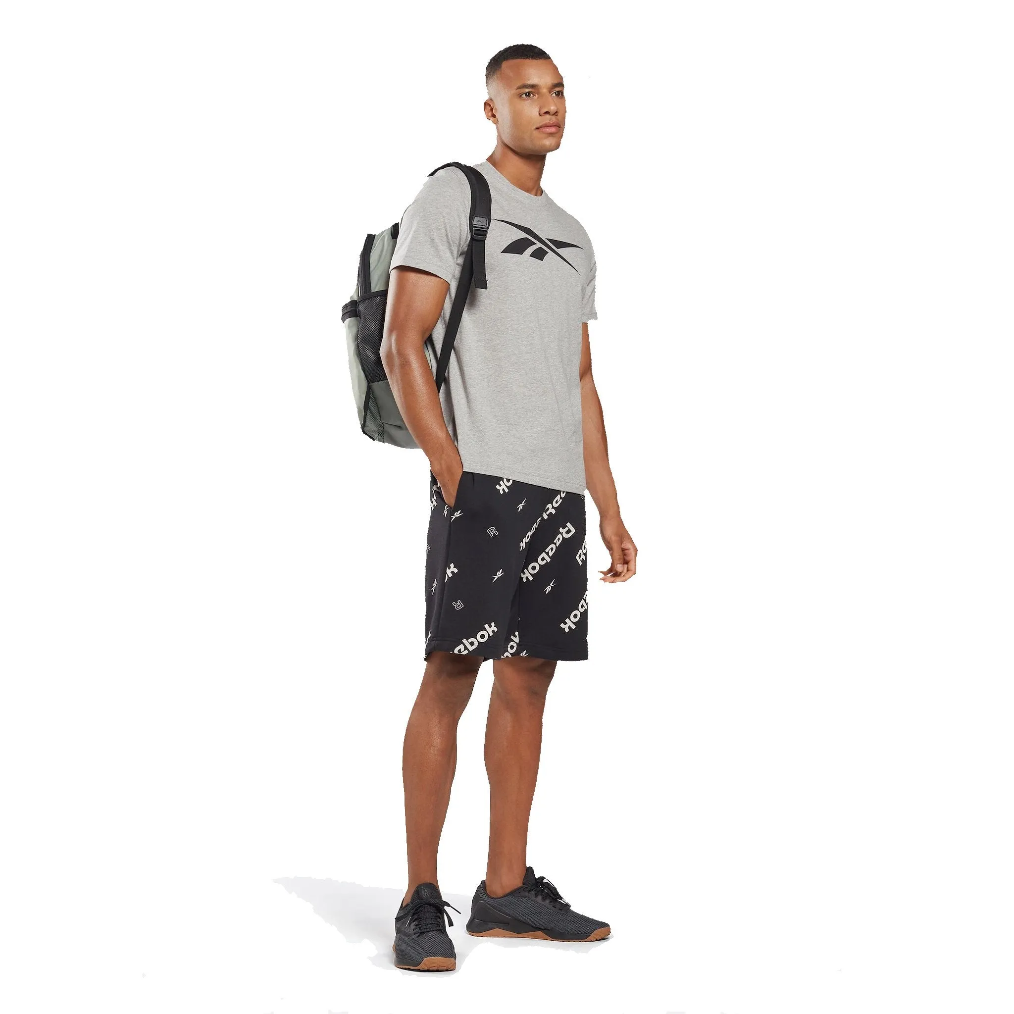 REEBOK TEE SHIRT Gris