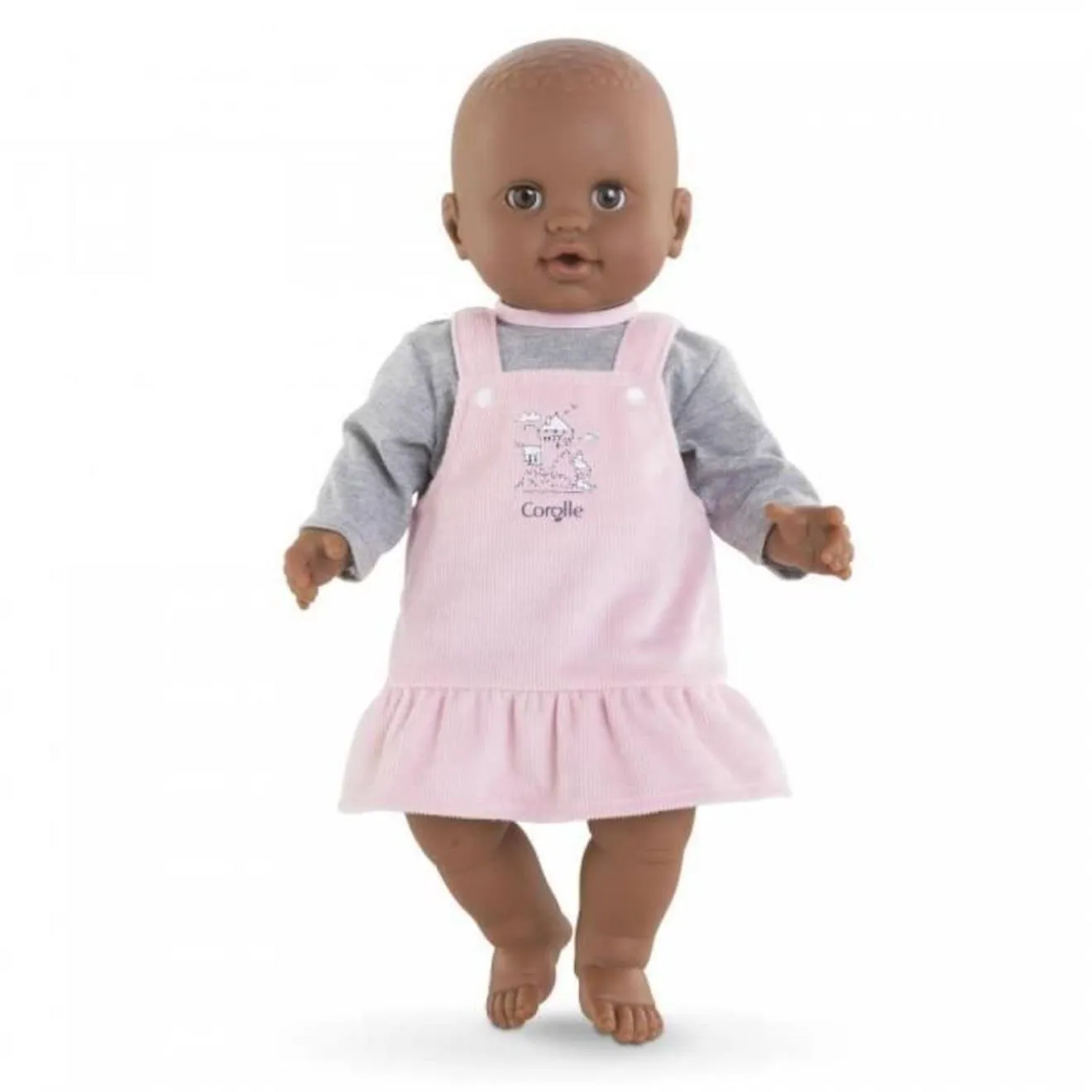 Robe et T-shirt pour poupée Corolle Bords de Loire - rose - 36 cm - pour enfant de 2 ans et plus rose - Corolle