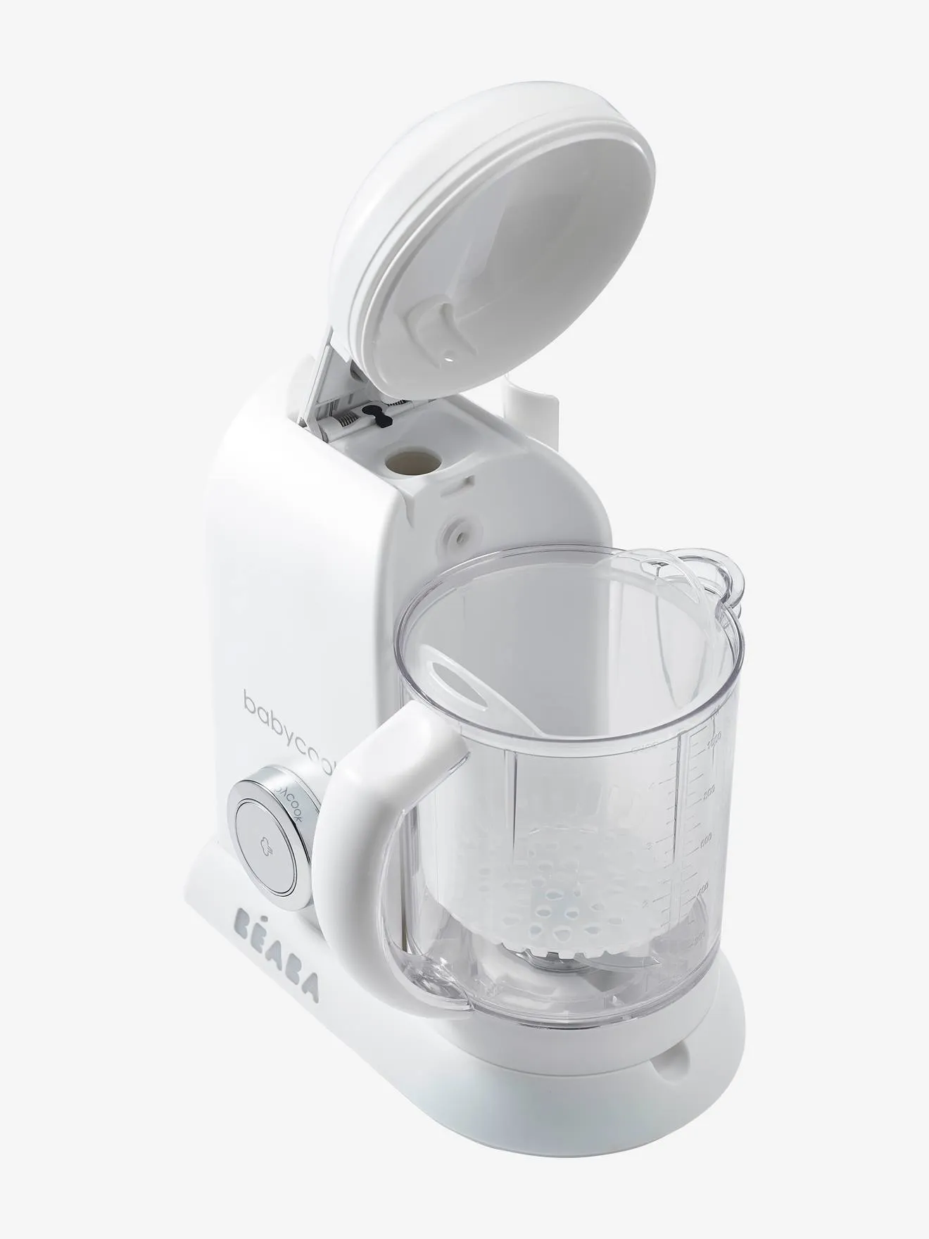 Robot 4 en 1 BEABA Babycook solo gris/blanc - Béaba