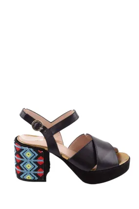 Sandales en cuir