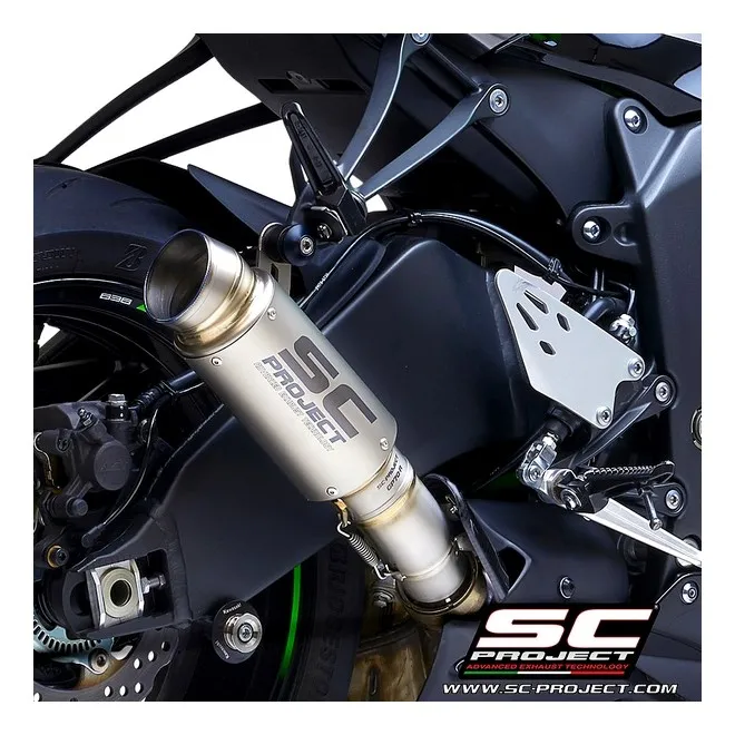 Silencieux SC Project GP70-R Titane Kawasaki Ninja ZX-6R (2019-2021) | Moto Shop 35