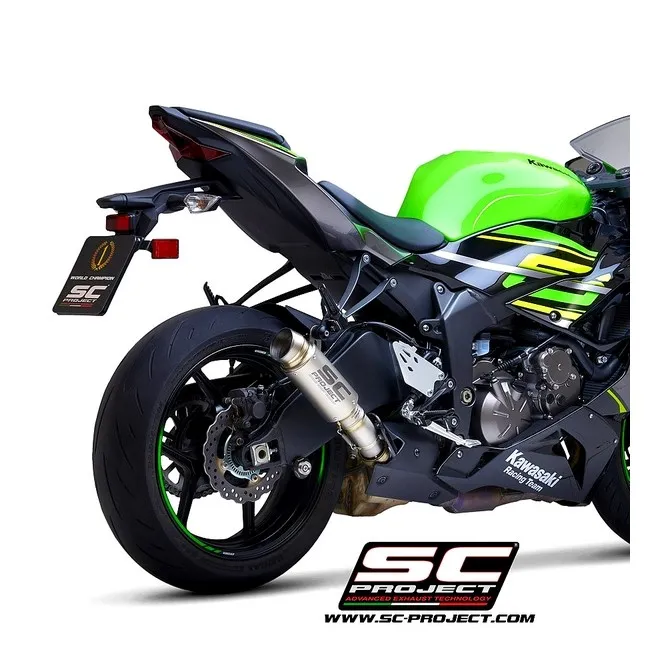 Silencieux SC Project GP70-R Titane Kawasaki Ninja ZX-6R (2019-2021) | Moto Shop 35
