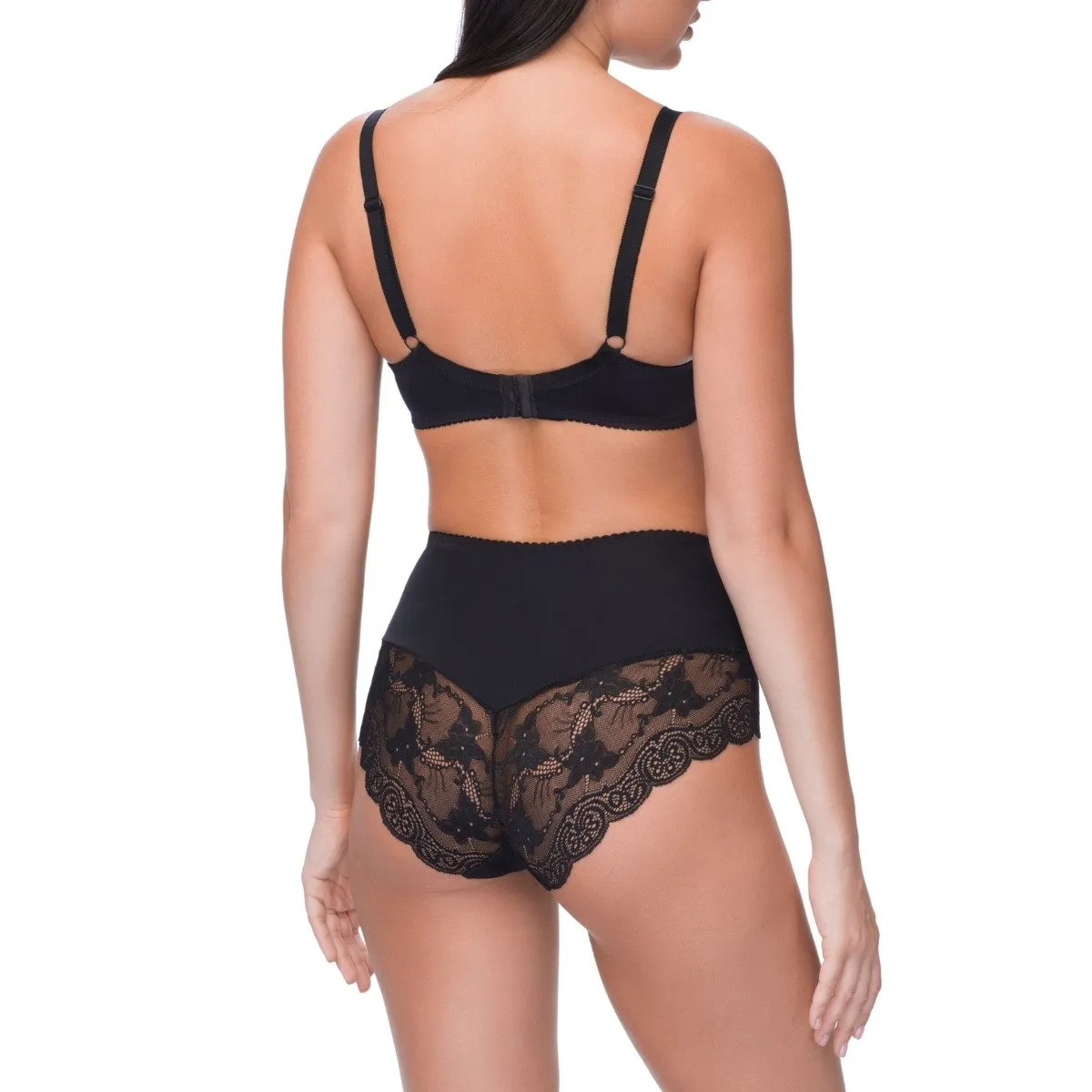 Soutien-gorge balconnet à armatures Snezhana Noir par VOVA
