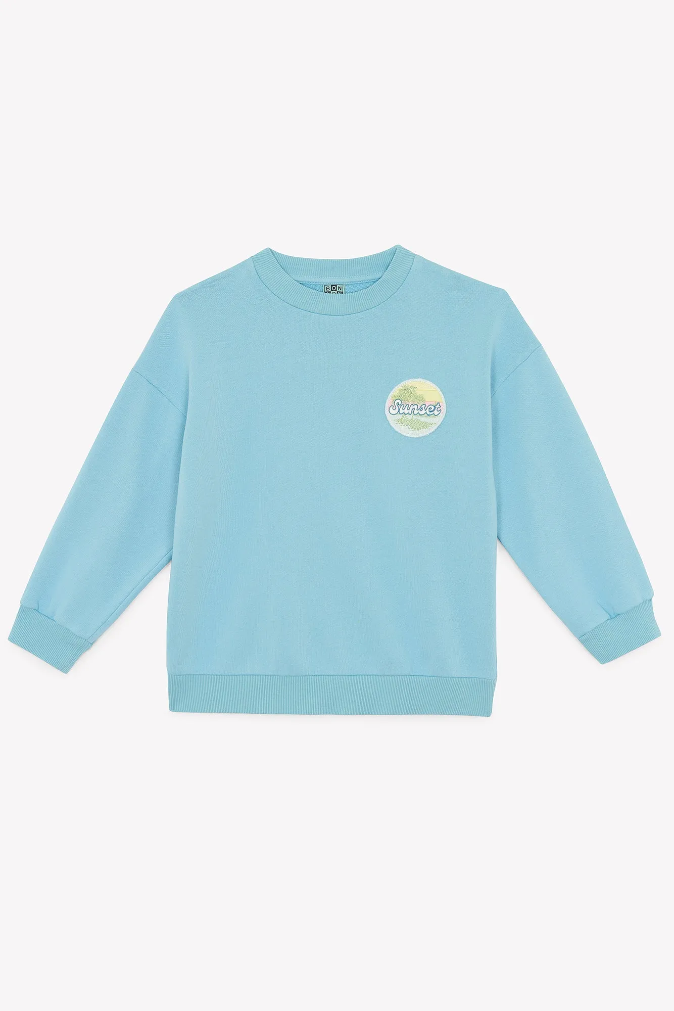 Sweat - Lame blue fish "sunset"