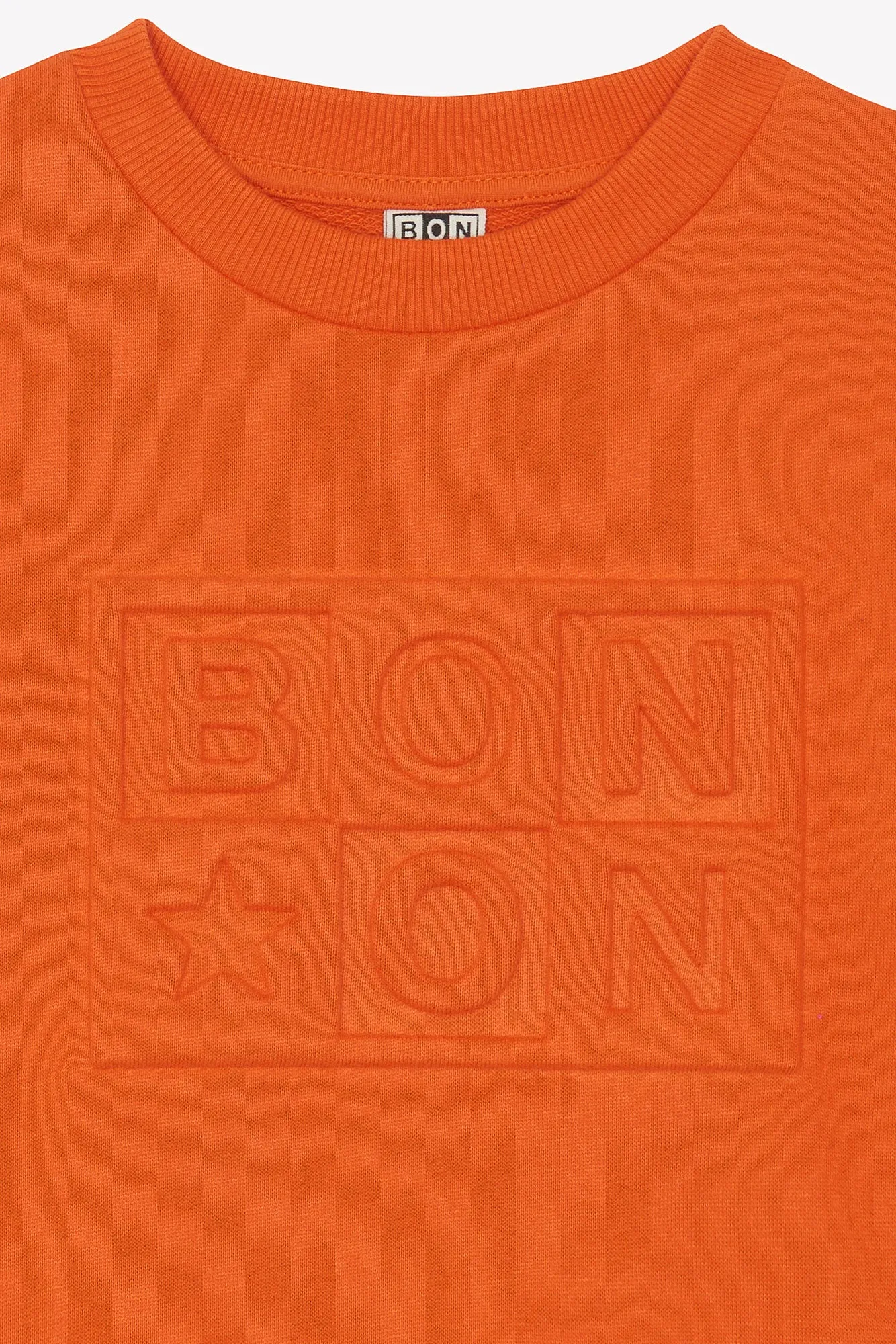 Sweat - Smile orange juice logo Bonton