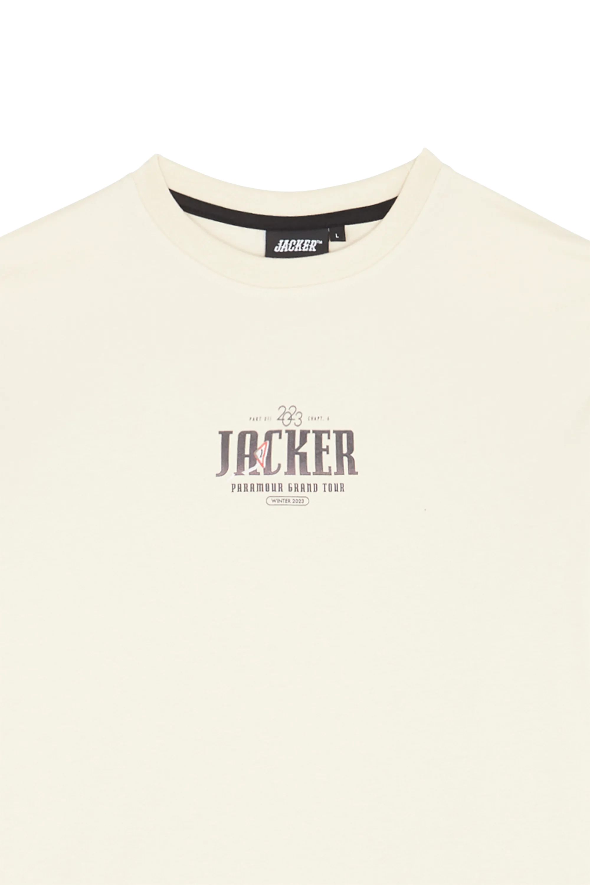 T-shirt Beige Jacker - Homme | Citadium