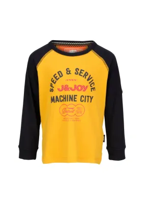 T-Shirt garon jaune et noir Machine City