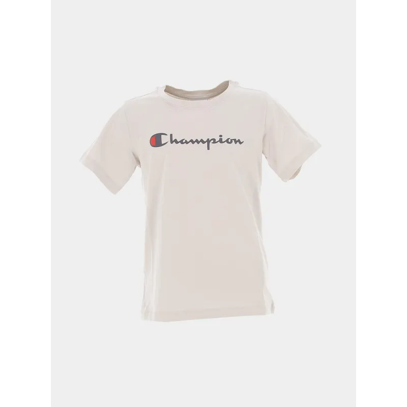 T-shirt madagi malibu vibes blanc fille - Le Temps Des Cerises | wimod