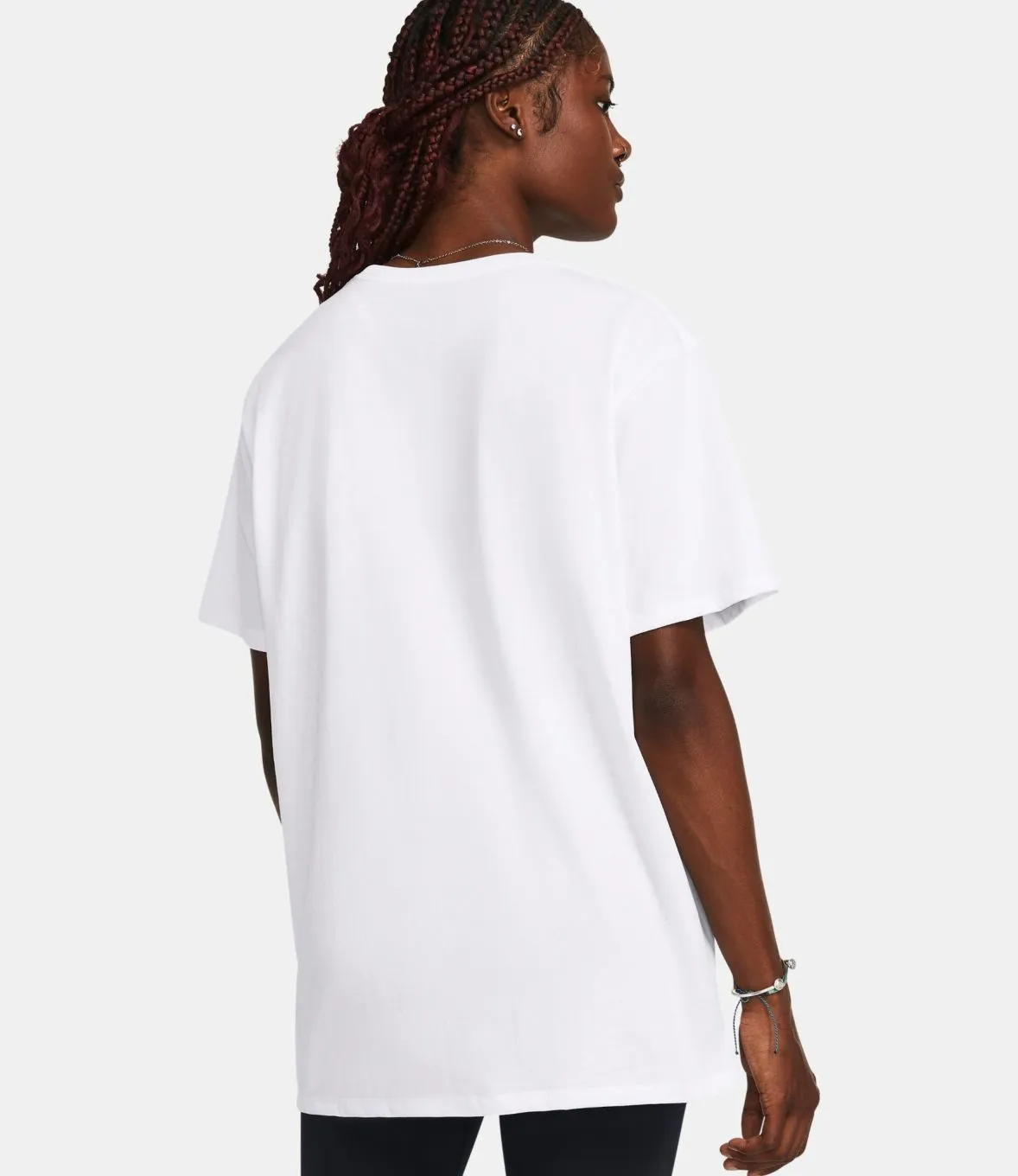 T-shirt oversized femme UA Campus - Blanc - Under Armour