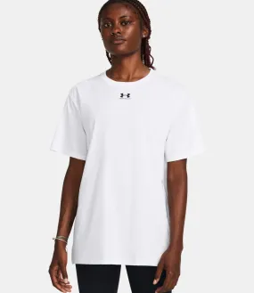 T-shirt oversized femme UA Campus - Blanc - Under Armour