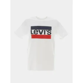 T-shirt sportswear logo graphic blanc homme - Levi's | wimod