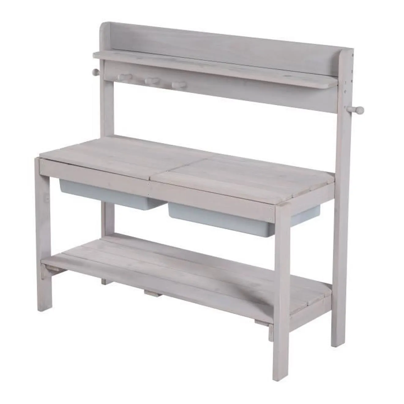 Table Sable et Eau pour Enfants - ROBA - FUN OUTDOOR+ - Gris - Normes EN71-1:2014+A1:2018 gris - Roba
