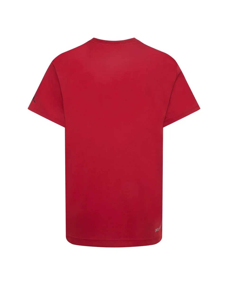 Tee-shirt Enfant JDB REFLECTIVE FLIGHT S/S TEE Rouge